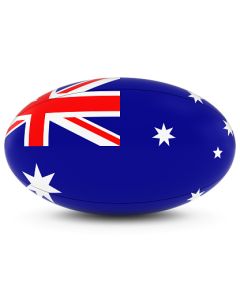 Australia Flag Rugby Ball
