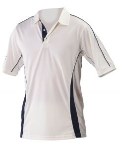 GN Players Navy Trim Cricket Shirt