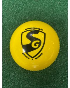 SG Everlast PVC Yellow Ball